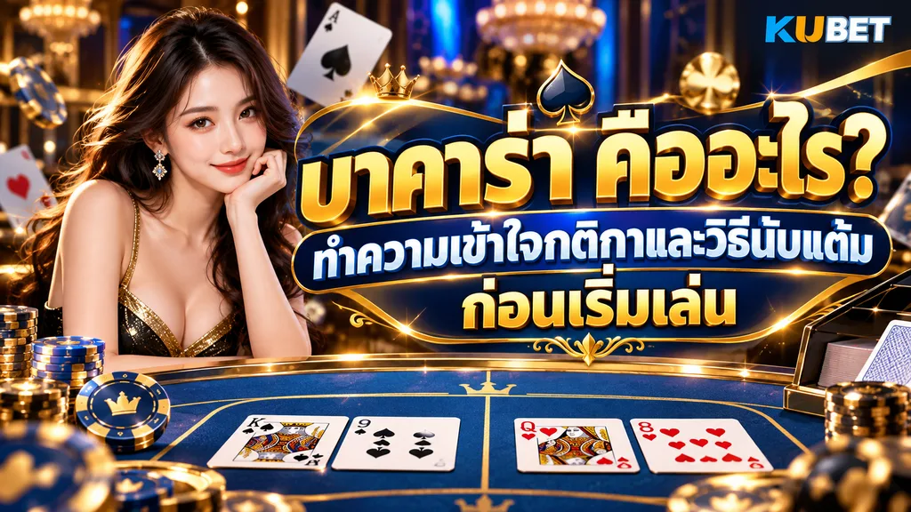 บาคาร่า คืออะไร ทำความเข้าใจกติกาและวิธีนับแต้มก่อนเริ่มเล่น