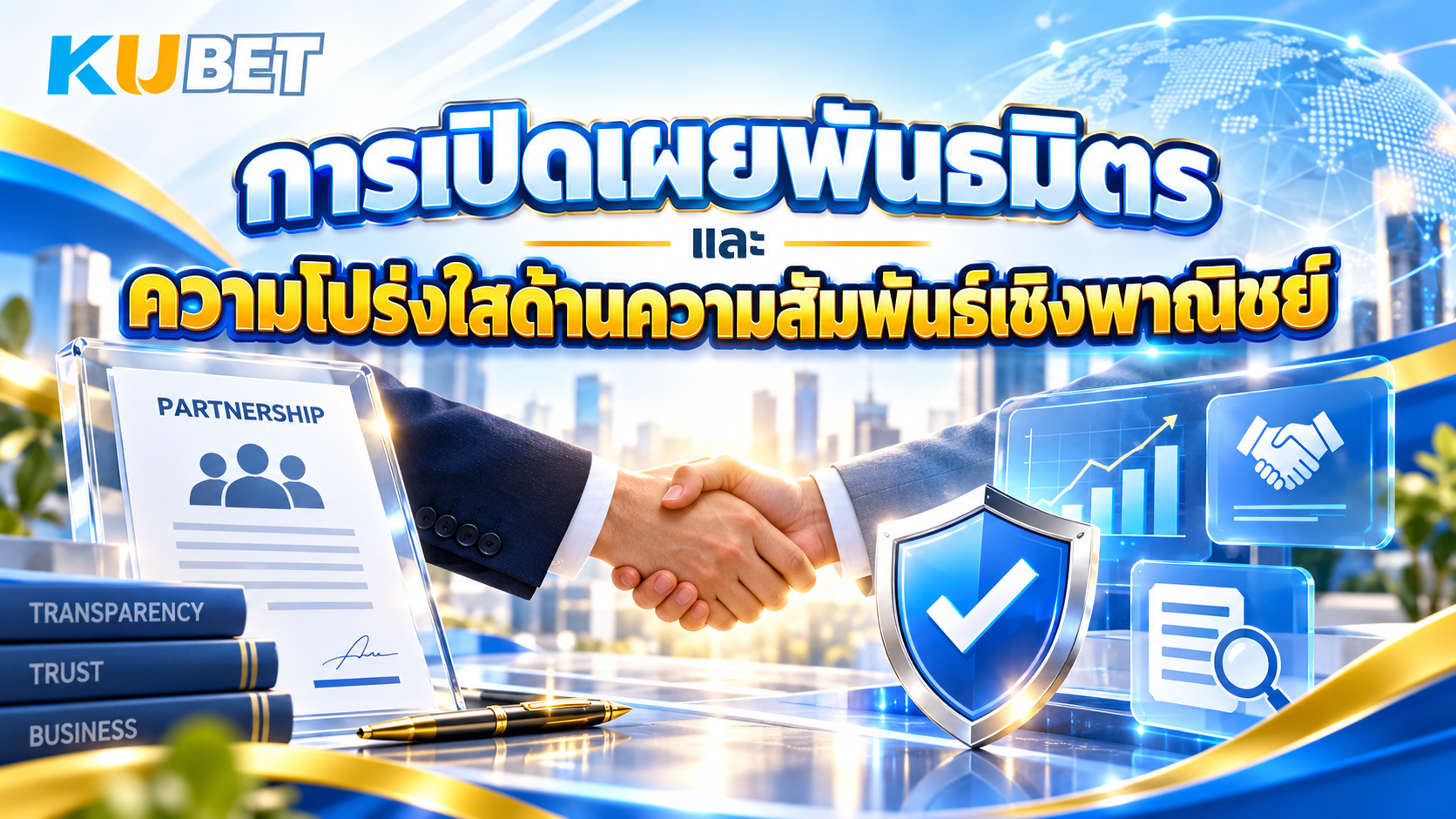 การเปิดเผยพันธมิตร และความโปร่งใสด้านความสัมพันธ์เชิงพาณิชย์