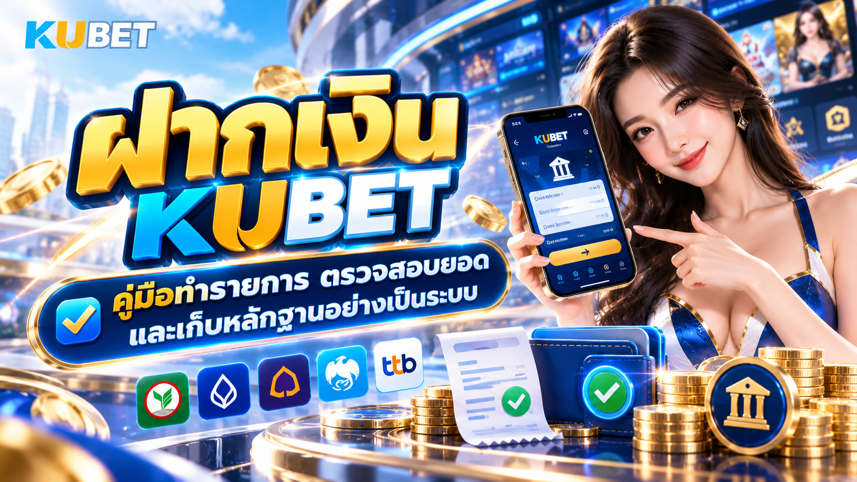 ฝากเงิน KUBET คู่มือทำรายการ ตรวจสอบยอด และเก็บหลักฐานอย่างเป็นระบบ