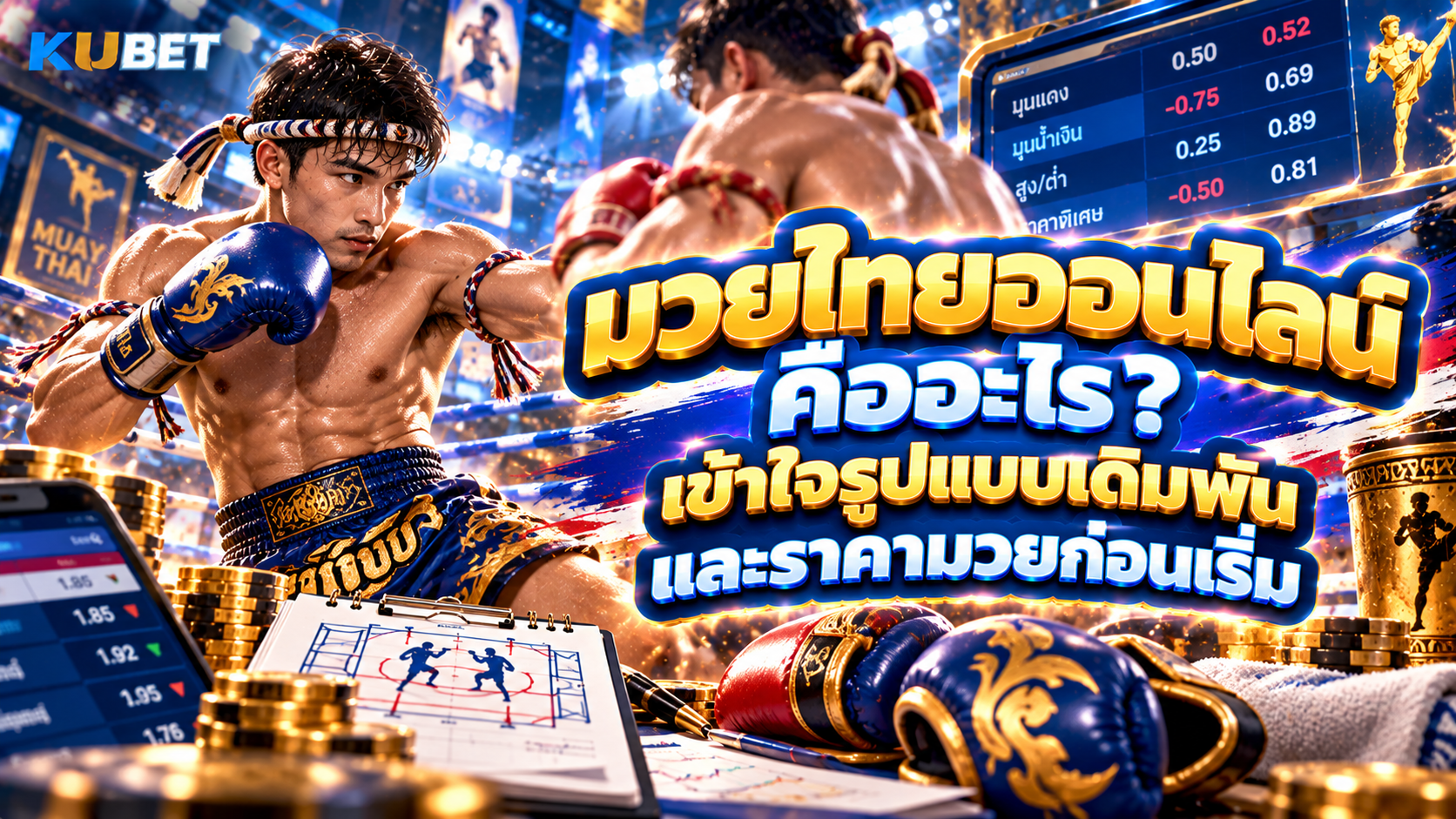 มวยไทยออนไลน์ คืออะไร เข้าใจรูปแบบเดิมพันและราคามวยก่อนเริ่ม